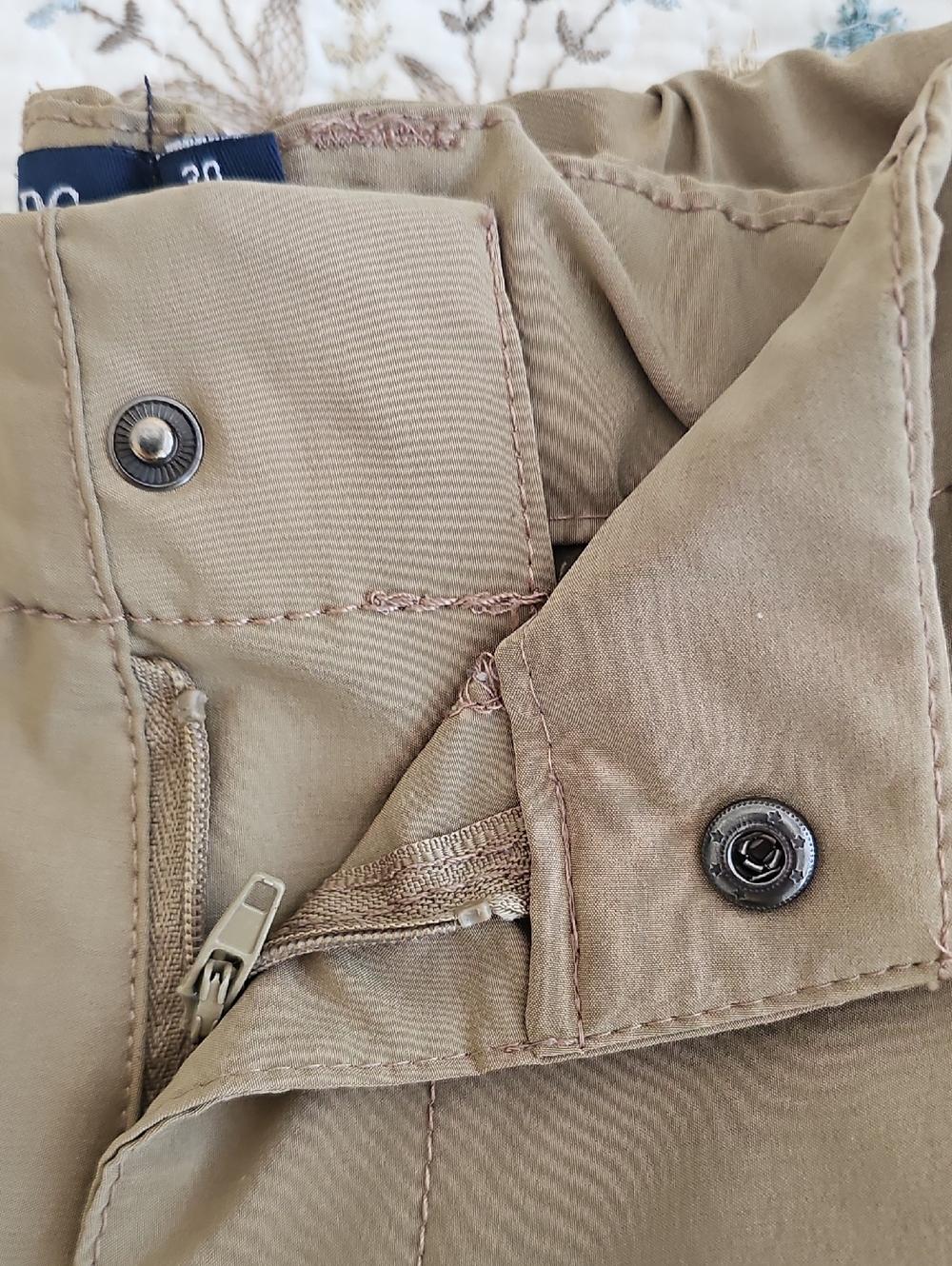 ☀️HP☀️Chaps Men's Performance Stretch Chino Shorts SZ 30 - Picture 13 of 14